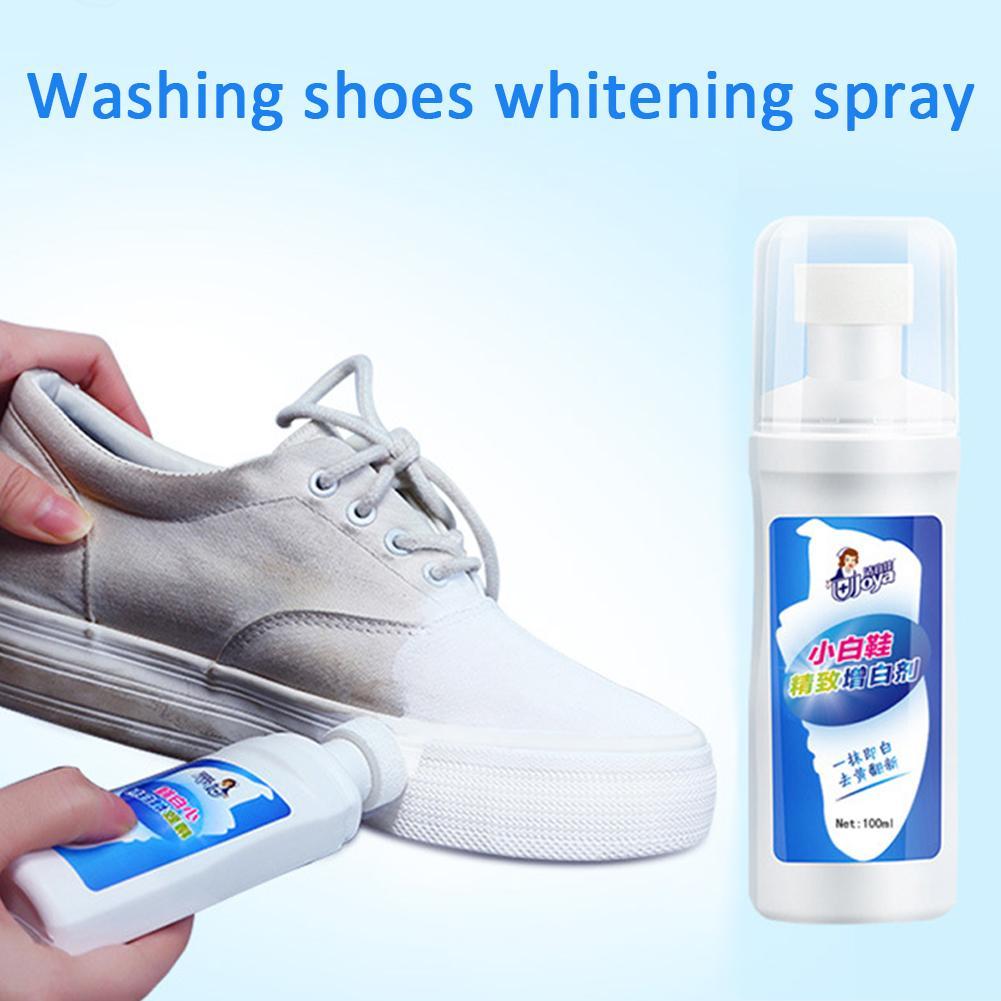 1pc White Shoes Cleaner Whiten Refreshed Polish Cleaning Tool Shoe Brushes Cleaner Shoe For Casual with White Sneakers Leat C0N0
