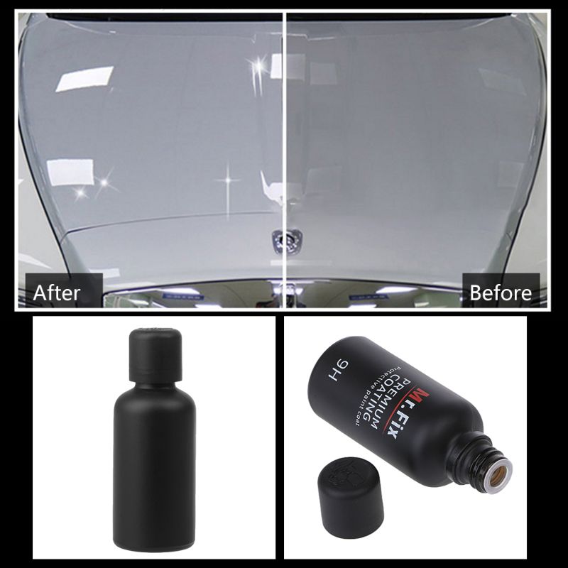 9H Car Oxidation Liquid Ceramic Coat Super Hydrophobic Glass Coating Set Car-Styling