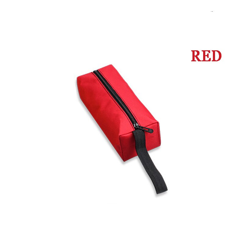 Tool Bag Oxford Fabric Canvas Organizer Bolt Organizer Belt Screwdriver Bag Working Tool Organizer Bag Case Storage Tools: Red / 300x100x100mm