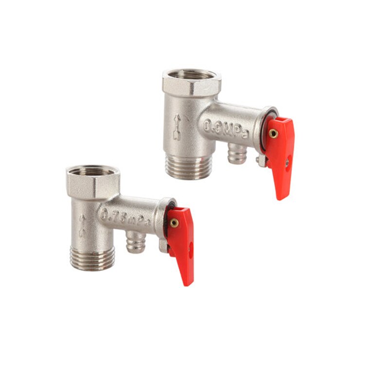 0.7Mpa 0.75Mpa 0.8Mpa Brass temperature and pressure relief valve safety valve One-way check valves for water heaters system