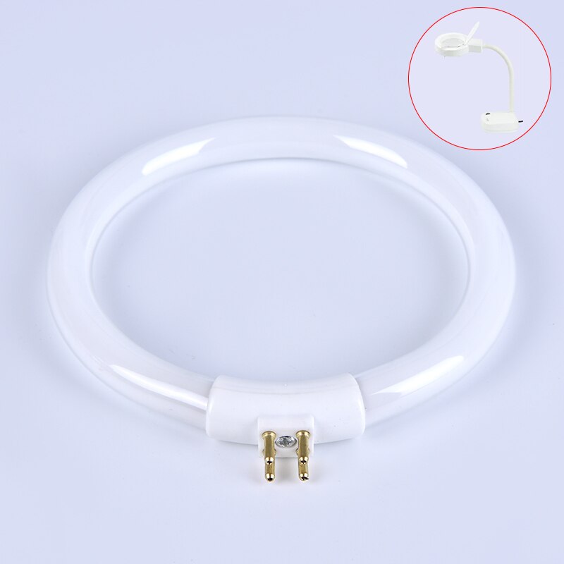 1PC 1W T4 Round Annular Tubes Anti-four-pin Lamps Bulb With 4 Pins Fluorescent Ring Lamp White Tube