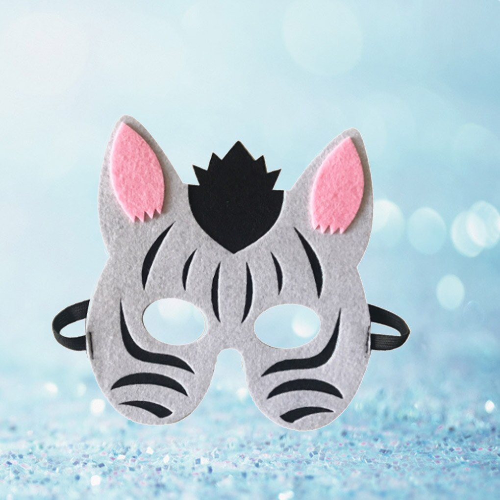 15 kinds DIY kids animal masks Birthday Party Masks Birthday Party Decor Kids Jungle Party Safari Party Decor Kids Favors