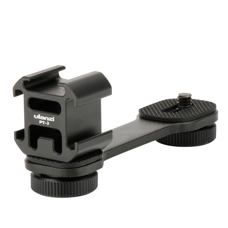 Support trépied lumière LED barre d'extension de Microphone pour DJI Osmo Mobile 3 2 poches Zhiyun lisse 4 3 accessoires de cardan portables