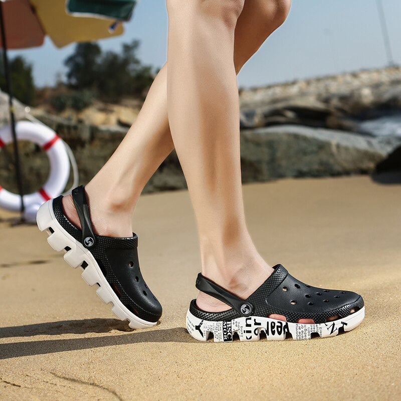 Herrskor sandaler platåtofflor herrskor sandalier sommar strandskor sandaletofflor sandalet hombre sandali