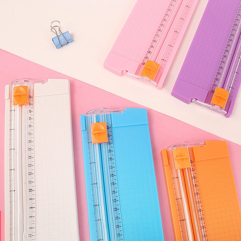 A4 Grote Plastic Cutter Kleine Draagbare Foto Snijder Kantoor Sliding Cutter Desktop Guillotine Cutter Druk Cutter Hoofd Cutter