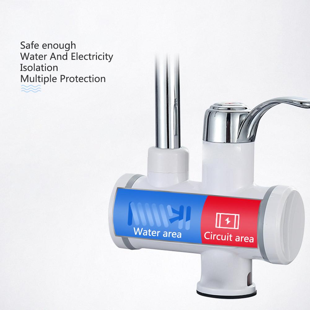Durchlauferhitzer Wasserhahn Küche Wasserhahn Durchlauferhitzer Dusche sofortig Heizungen undankbar Wasser Erwärmung Hahn EU Stecker Wasser Wärme