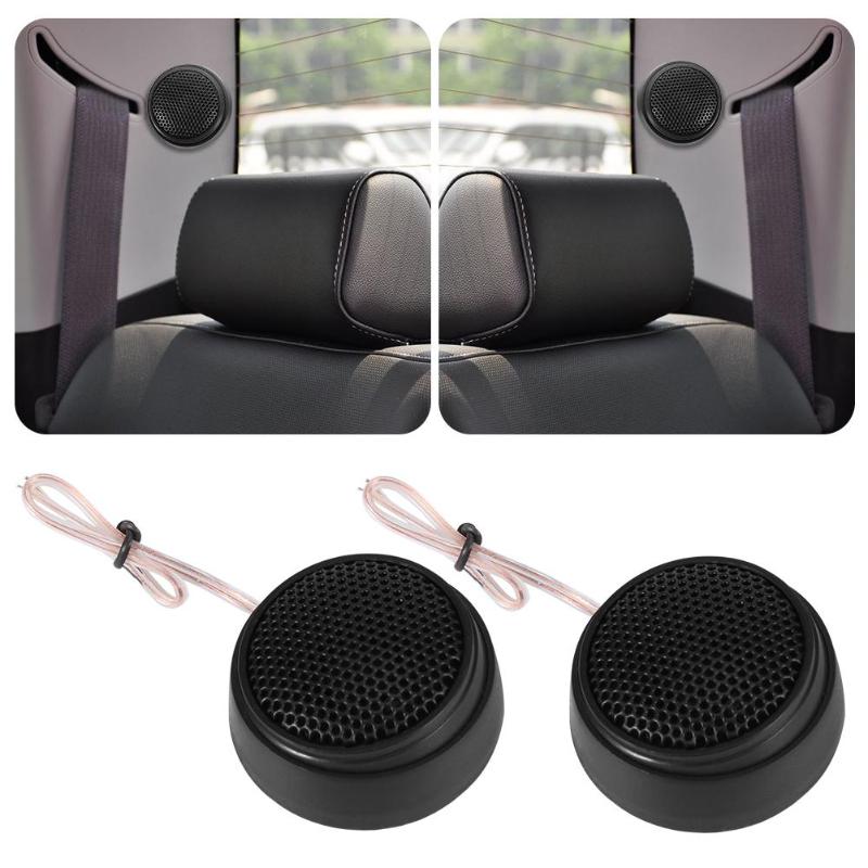 1 Pair Car Dome Tweeter Speakers 98dB 100W Super Power Audio Loudspeakers Loud Speaker Super Power Audio Auto Sound Car Tweeters
