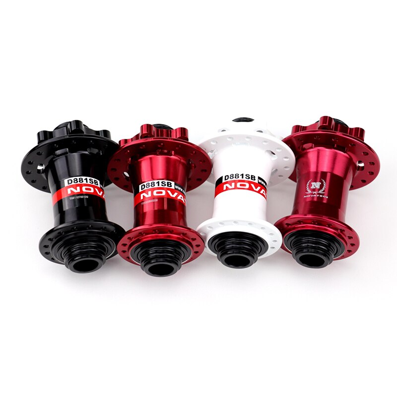 taiwan Novatec D881SB D882SB A discoteca Mtb 32H Mozzo di Bicicletta montagna bicicletta Thru asse Mozzo Anteriore 15 millimetri * 100mm Posteriore 12 millimetri * 135 millimetri