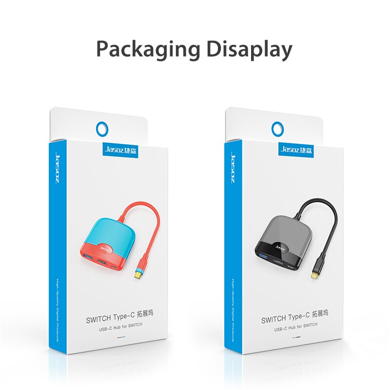 USLION USB C Switch TV Dock for Nintendo NS Switch Host Portable Docking Station Accessories HDMI-compatible 4K TV 100W PD