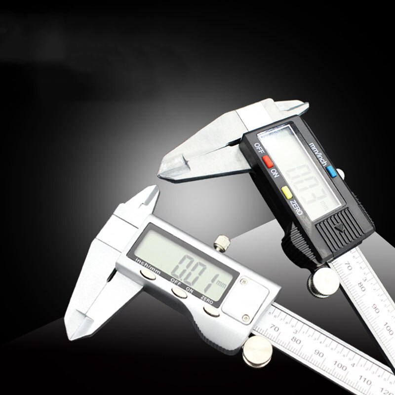 HKFZ Measuring Tool Stainless Steel Digital Caliper 6 "150mm Messschieber Paquimetro Measuring Instrument Vernier Calipers