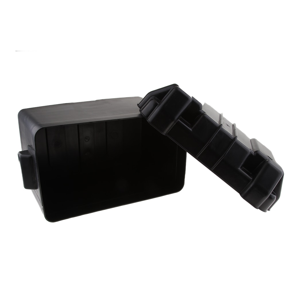 Marine Boat RV Camper Trailer Battery Box Power Guard W/ Strap