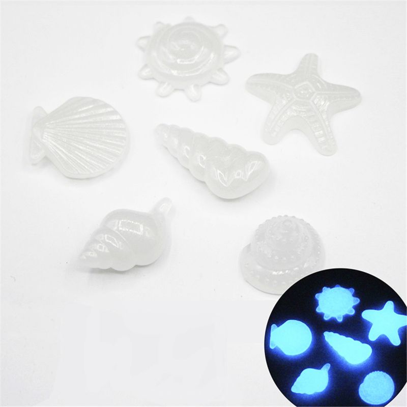 80pcs Glow in the Dark Stones Rocks for Walkways Garden Path Patio Lawn Yard Decor Fish Tank DXAD