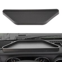 Car Dashboard Storage Box For Jeep Wrangler JL JLU -2022 Center Console Storage Box Black ABS Car Dashboard Storage Box