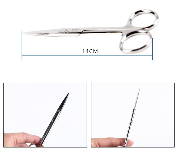 VIV-tijeras para plantas acuáticas de acero inoxidable, pinzas, herramienta de limpieza, ADA: Verde