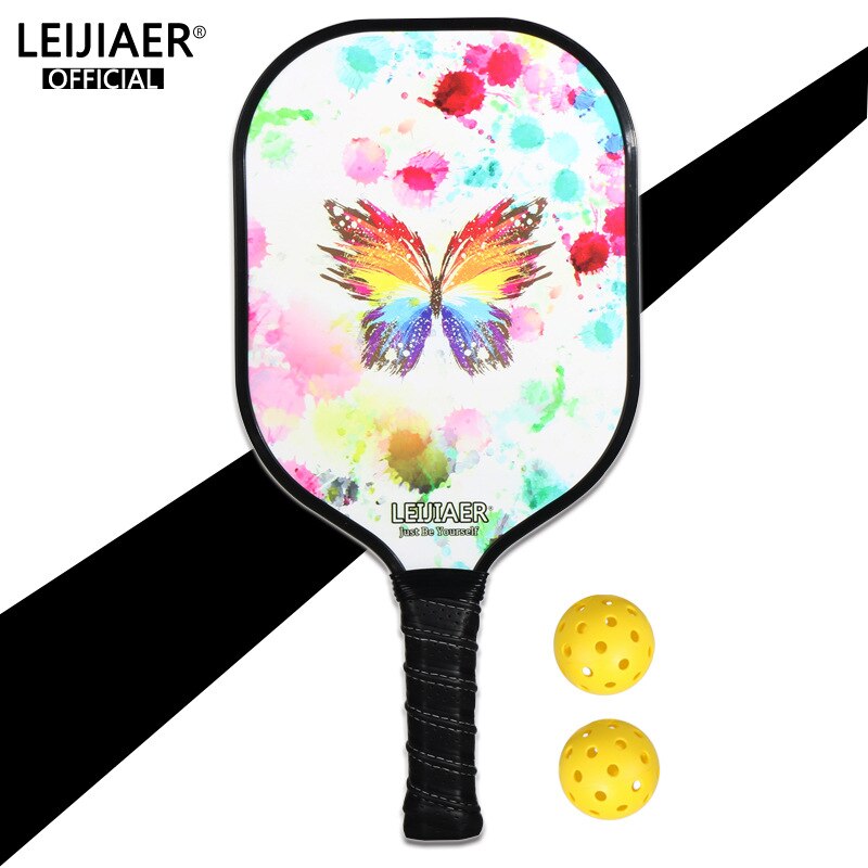 Pickleball raqueta de fibra de carbono pepinillo los deportes 400mmX200mm: Butterfly PK-064