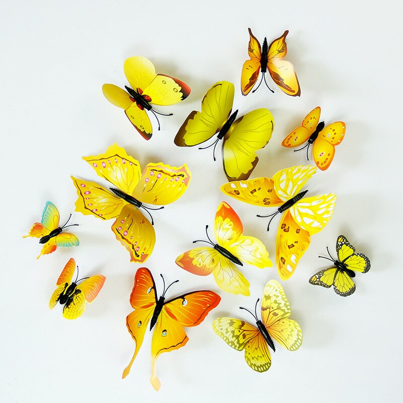 Lot De 4 Barrettes Papillon Pour Cheveux - Accessoire Mariage / Photographie - Multicolore - Plastique - Neuf Avec Étiquettes