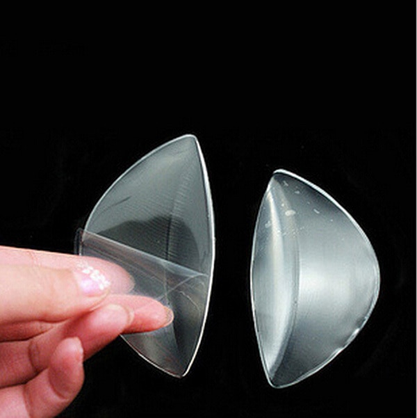 1pairs/lot Clear Silicone Gel Arch Support Shoe Inserts Foot Wedge Cushion Pads Pain Relief Flat Feet Insoles for Women