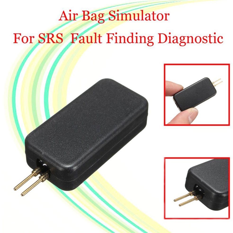 Auto Cars Airbag Simulator Vehicle Air Bag Emulator Bypass SRS Fault Finding Tool Diagnostic Device Quickly Detect Tool