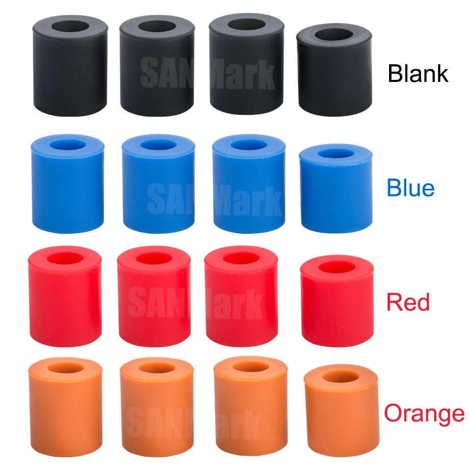 Piezas de impresora 3D, espaciador sólido de silicona de alta temperatura, columna de nivelación de cama , 3 piezas de largo + 1 pieza corta para CR-10/ CR10S Ender-3