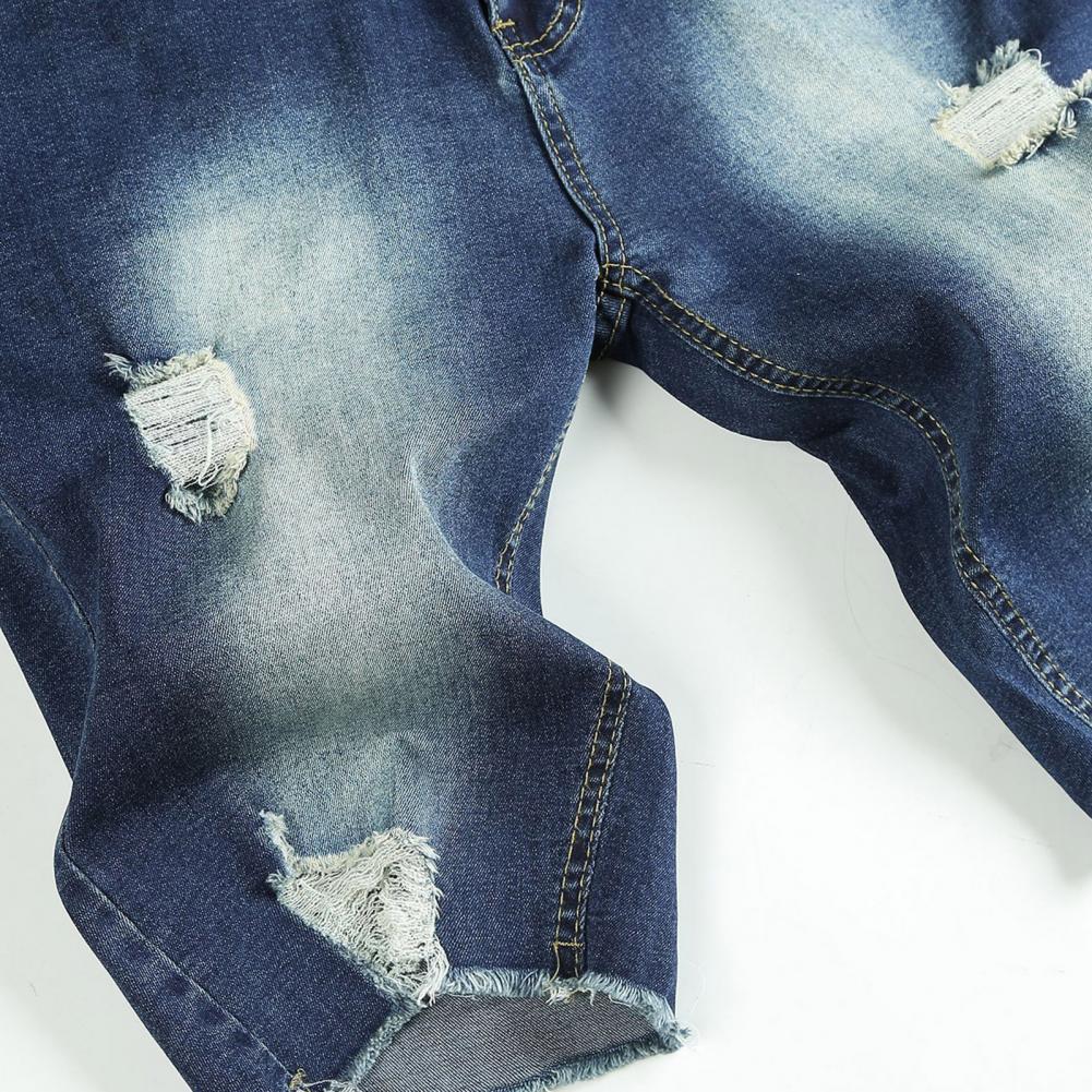Mannen Ripped Korte Jeans Katoen Shorts Ademend Denim Shorts Mannen Jeans Vernietigd Hole Skinny Korte Jean Homme Pantalones Hombre