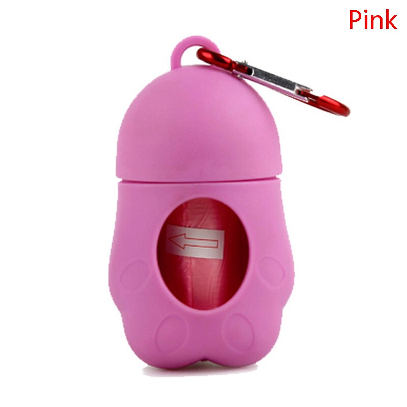 Pet Waste Bag Dispenser For Dog Waste Bag Holder Plastic Garbage Bag Dispenser Carrier Case Dog Pet 15 Roll Waste Poop Bags: LPMLG11-A5