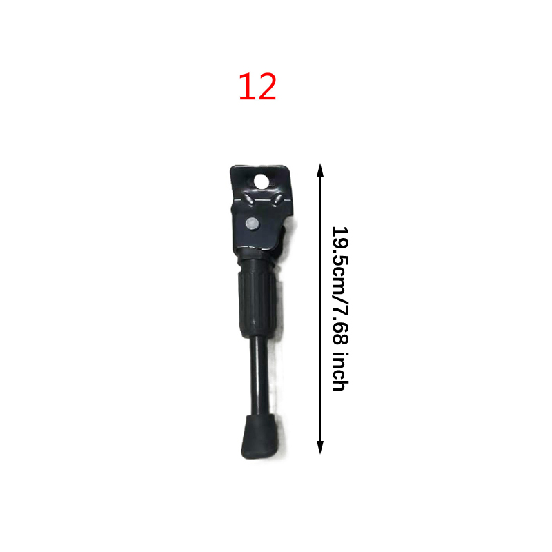 Kids Bike Kickstand For 12 14 16 18 Inch Wheel Bicycle Side Kick Stand Rear Mount Premium Steel Bikes Support Racks: Orange