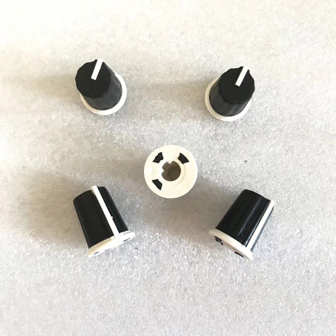 5 stück für pioneer ddj-rr - sb2 mixer eq-knopfkappe  / 180- grad-potentiometer gummiknopfkappe / audio-lautstärkeschalterknopf