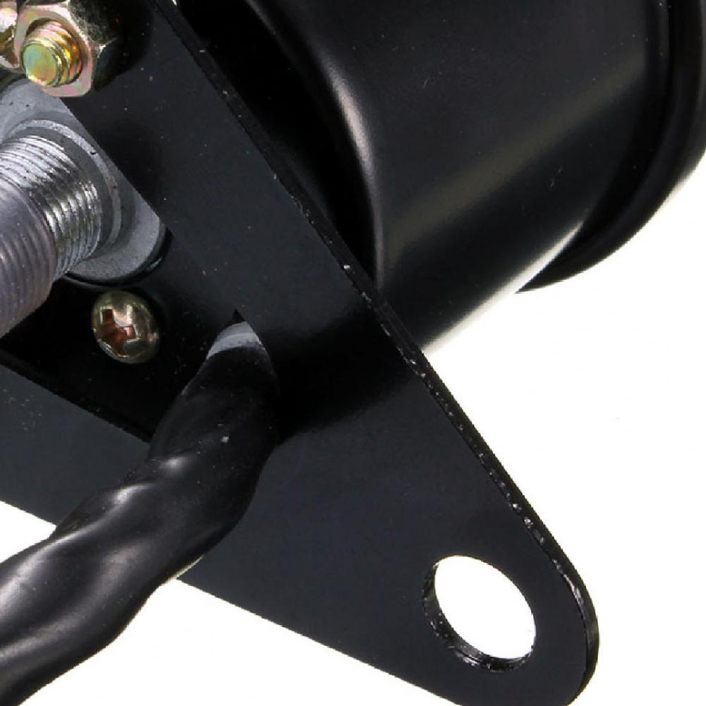 Speedometer Rounded 12V Dual Speed Meter Motorcycle Speedometer Odometer for 12V Motorcycle Instruments