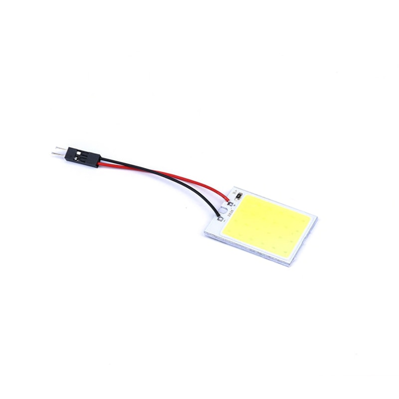 T10 Luz LED 3W 12V Panel súper brillante coche con luces Interior lámpara bombilla para cúpula luz blanca lámpara de señal coche con luces Accesorios