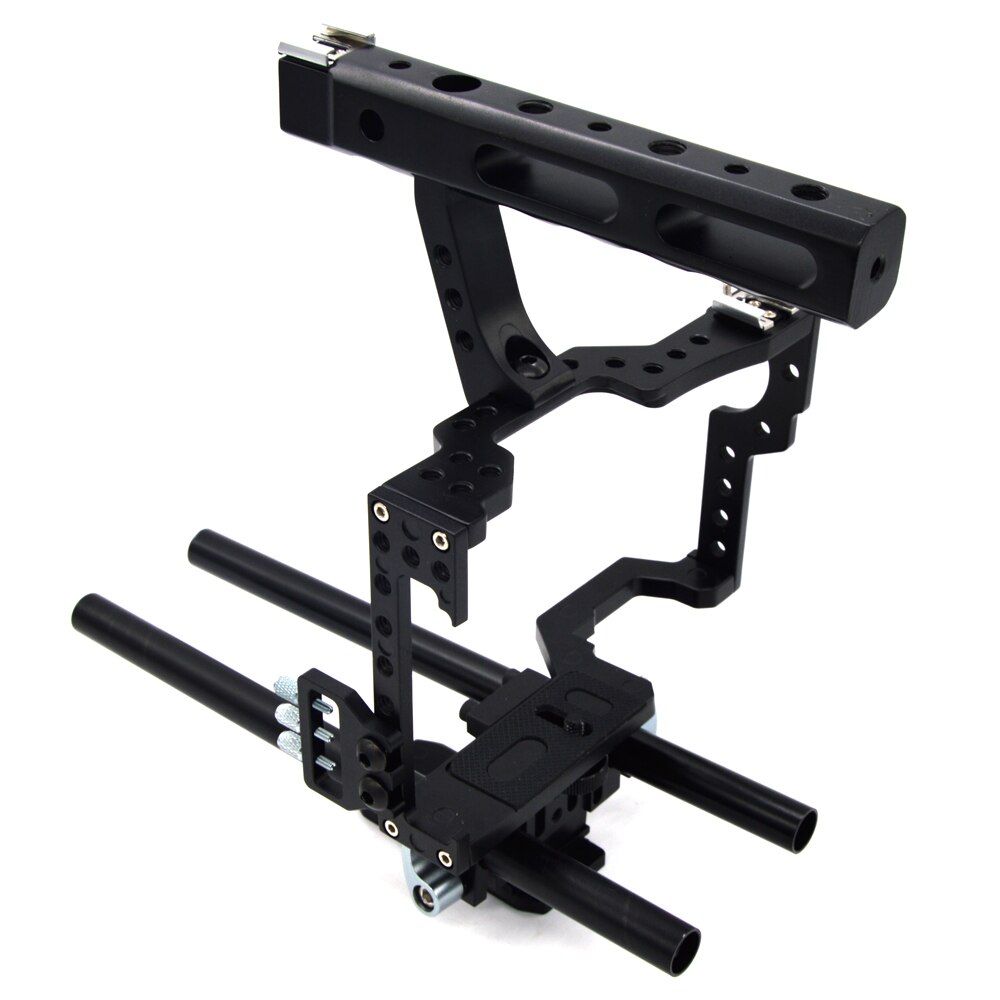 15mm Rod Rig Camera Video Cage Kit 1/4'' Mounting ... – Grandado
