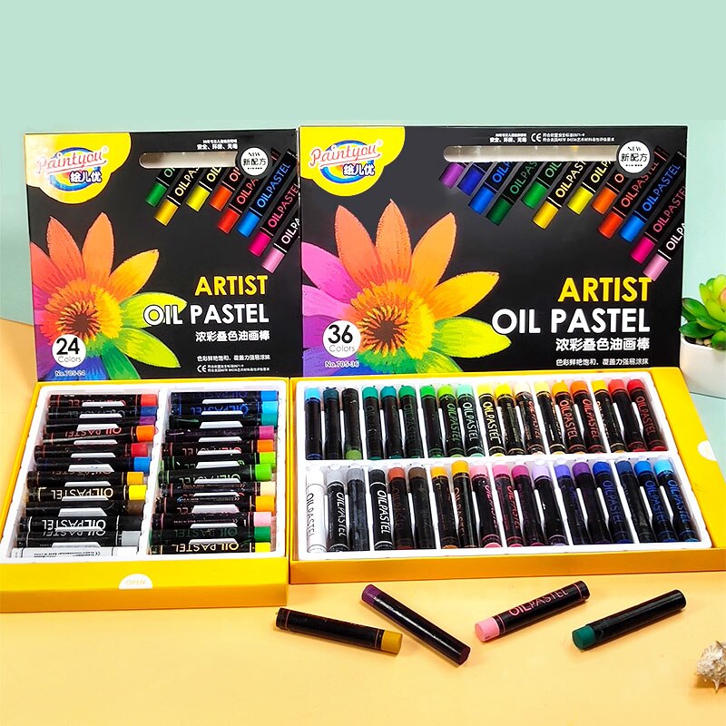12/18/24/36 colores suaves lápices para colorear de pasteles de óleo conjunto de dibujo para niños artista estudiantes pintura Graffiti suministros de arte escolar