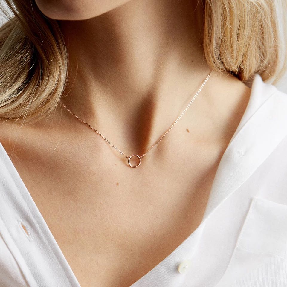 LODAY-collier pendentif en acier inoxydable pour femmes, bijou tendance, court parti, bijoux Chokers pour petite amie, idée