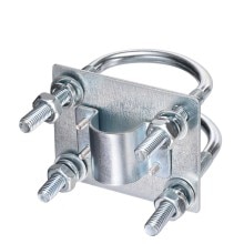 Antenne U-Bolzen Klemme halten Pole Fixierung Klammern Glas Faser Lora Helium Hotspot Bergmann Luft Mast Klemme Halterung Montieren