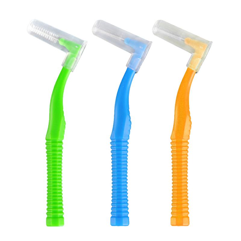 20 Stks/doos L Vorm Push-Pull Rager Tanden Whitening Tooth Pick Tand Orthodontische Tandenstoker Tandenborstel Oral Care Toold