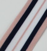 2 yard 2.5 cm Streep Stof Tape Lace Trim Kleding Side Lint Band Kant Lint braid Webbing DIY Naaien Accessoire: E