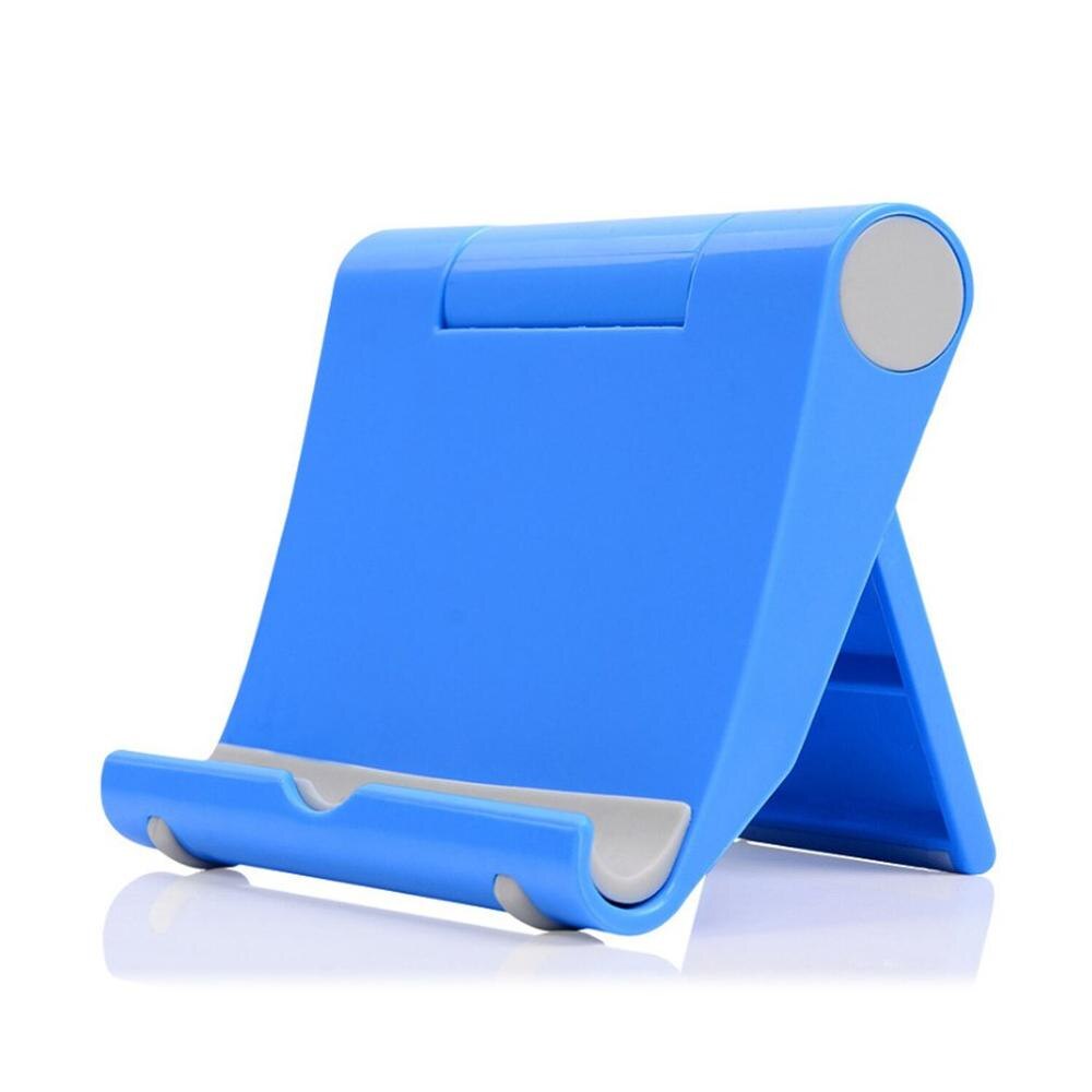 Universal- Telefon Tablette Halfter Multi Winkel Einstellbar Telefon Stehen Multi-funktionale Stand praktisch Zubehör: blau