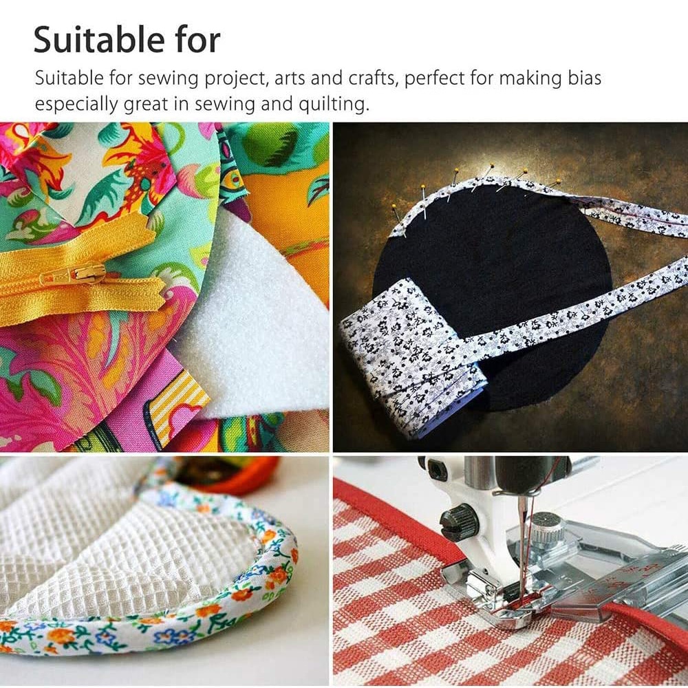 DIY Patchwork Quilting Tool Binding Sew Sewing Machine Tools sets Multifunction Sewing Bias Tape Maker Set Hemming tape maker