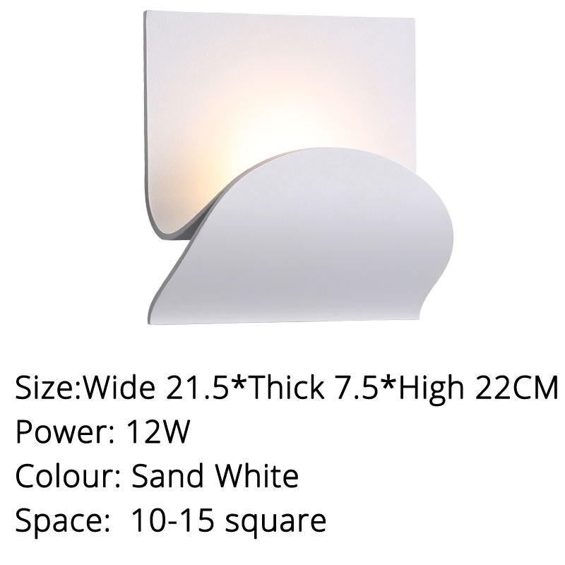 Wandlampen Moderne stijl slaapkamer led-verlichting woonkamer wandverlichting indoor lampen warm wit licht