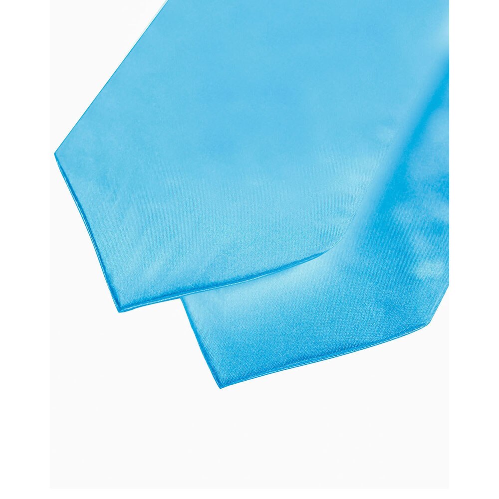 Graduationmall Adult Graduation Plain Stole Satin Fabric In Sky Blue