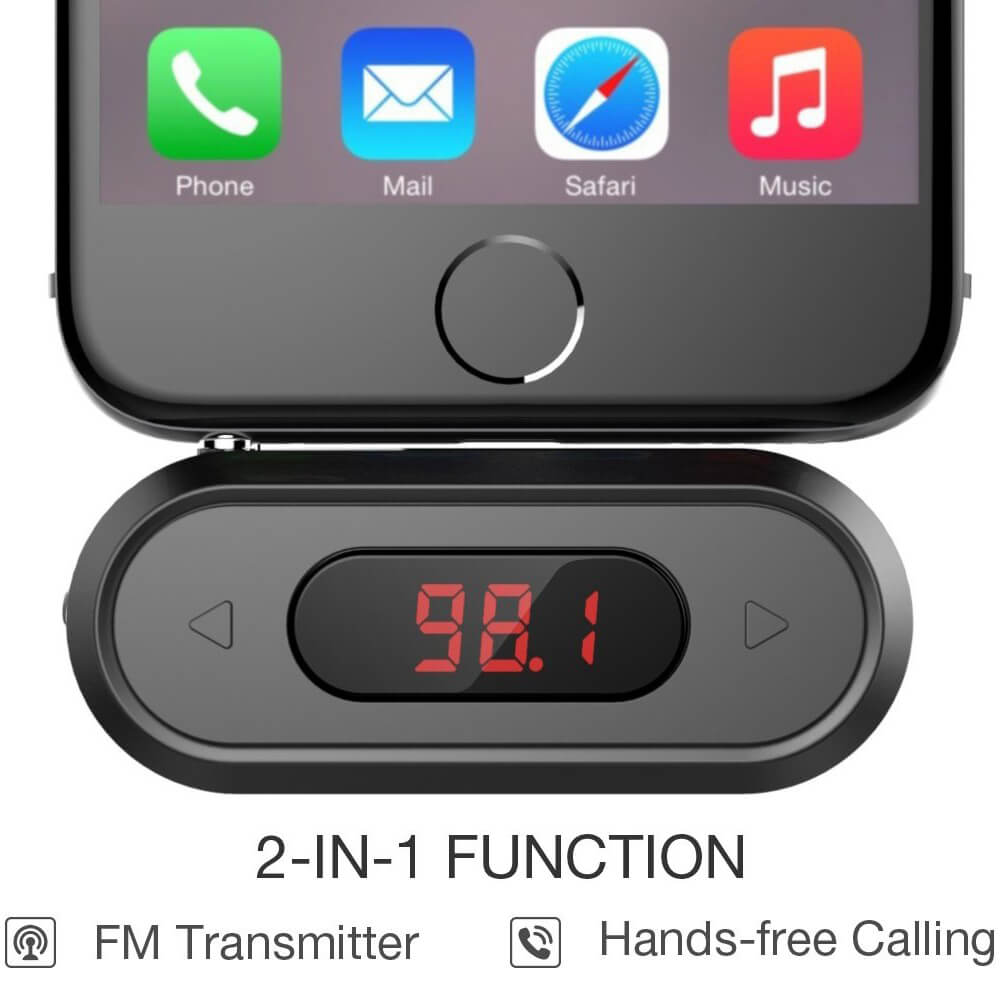 FM Sender AUX 3,5mm Jack Stereo Autoradio Drahtlose Freihändige MP3 Spieler iPhone xiaomi huawei Samsung Auto Zubehör