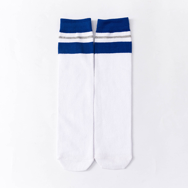 Baby Mädchen Knie Hohe Socken freundlicher jungen Streifen Baumwolle Sport Socken für Mädchen Nette Lange Röhre Socken freundlicher Bein Wärmer socken: Beige