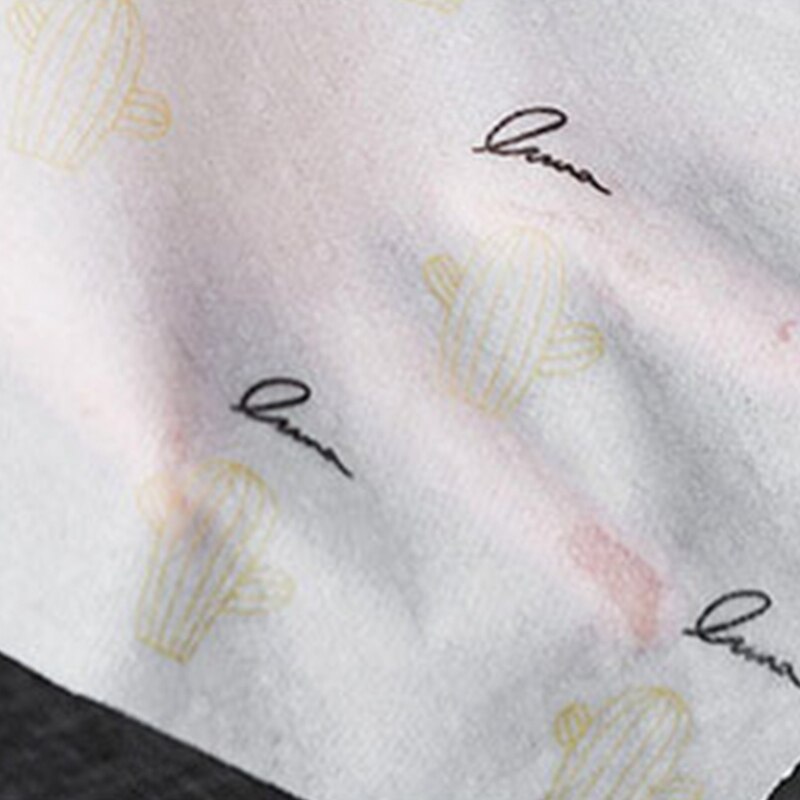 Kitchen Paper Towels, Wet and Dry Cleaning Cloth Reusable Strong Oil-Absorbing Paper Towels, Kitchen Paper Cactus Style