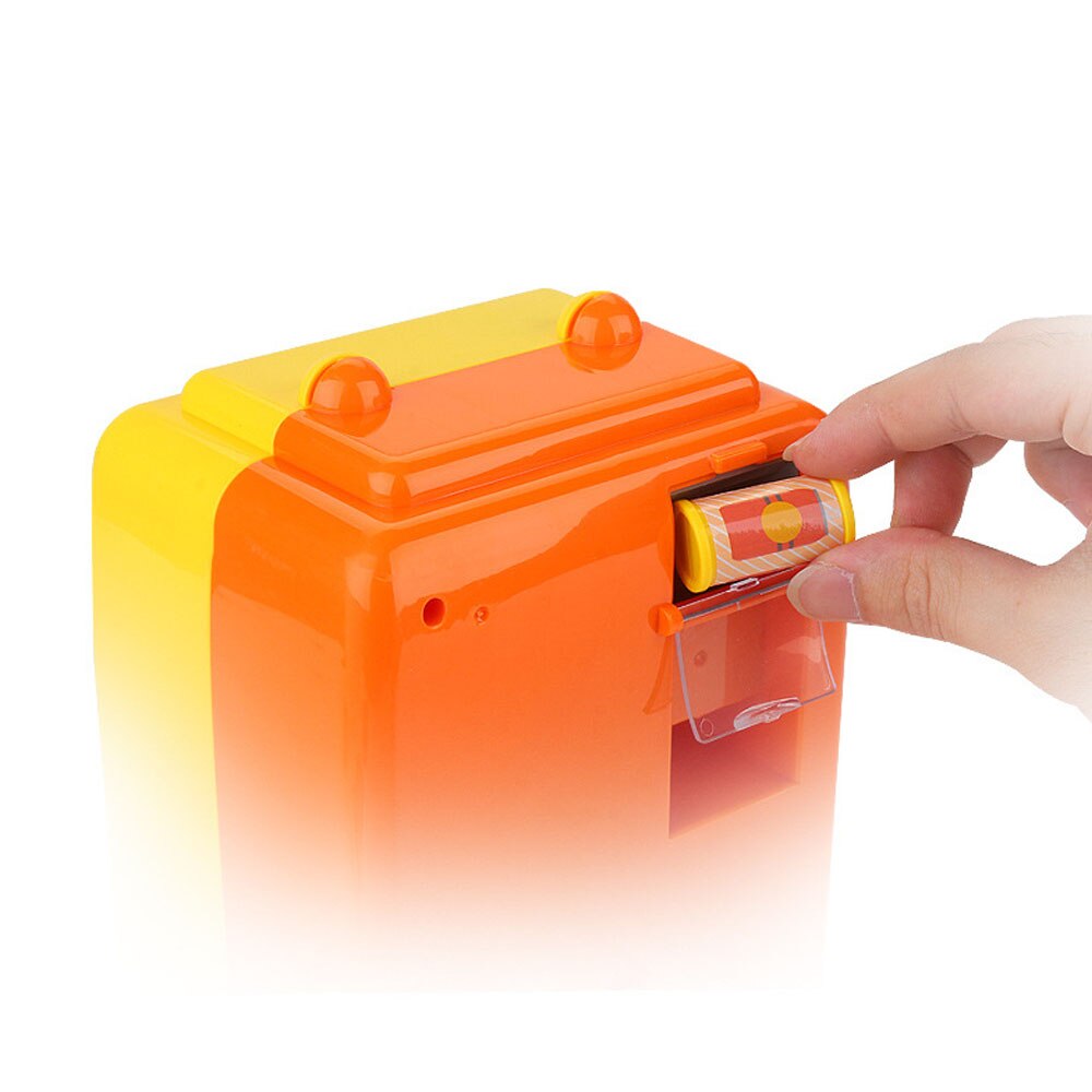 Kinderen simulatie automaat snoep drinken voice automaat doet alsof spelen geluid en licht speelgoed