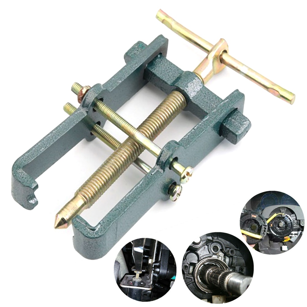 1PC 3" 2 Jaw Gear Puller Mechanic Bearing Car Steering Wheel Remover Extractor Tools: Default Title