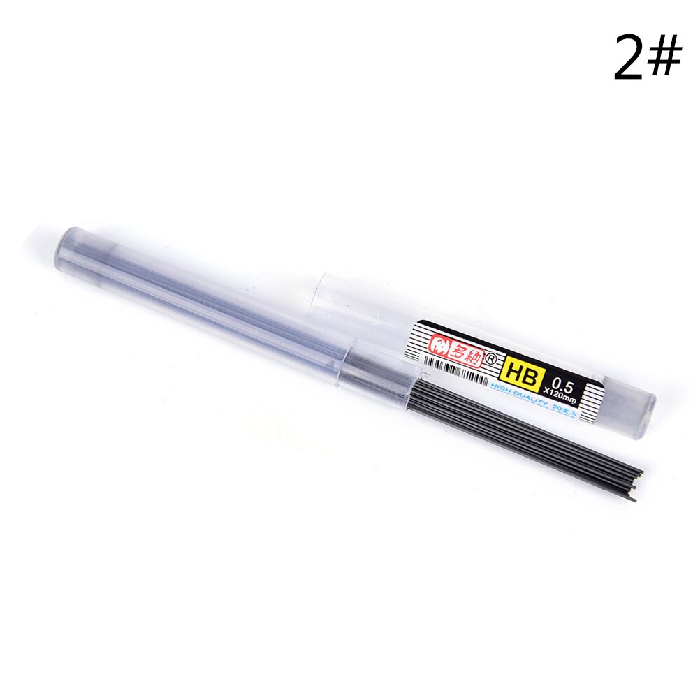 0.5 mm / 0.7 mm 11CM 2B/HB Pencil Lead a Refill Tube Automatic Pencil: 2
