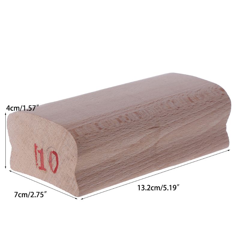 Bloques de lijado de radio para guitarra, herramienta de diapasón, diapasón, bajo, 1 unidad: 10