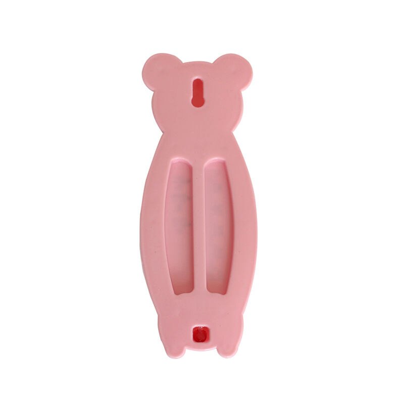 Cartoon Floating Bear Baby Water Thermometer Bathroom Water Thermometer Bath Waterproof Digital Thermometer: Pink