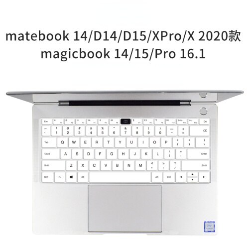 Keyboard Cover for Huawei Honor MagicBook X14 Laptop Keyboard Film X15 Full Cover Rubber Dustproof Protecter Film: type2