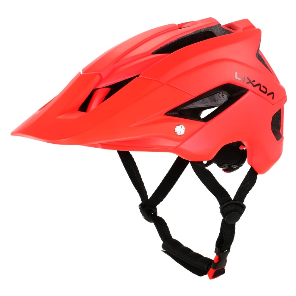 Lixada Fahrrad Helm Ultra-leichte 13 Lüftungsschlitze Mountainbike Radfahren Helm Sport Sicherheit Schutzhelm: rot