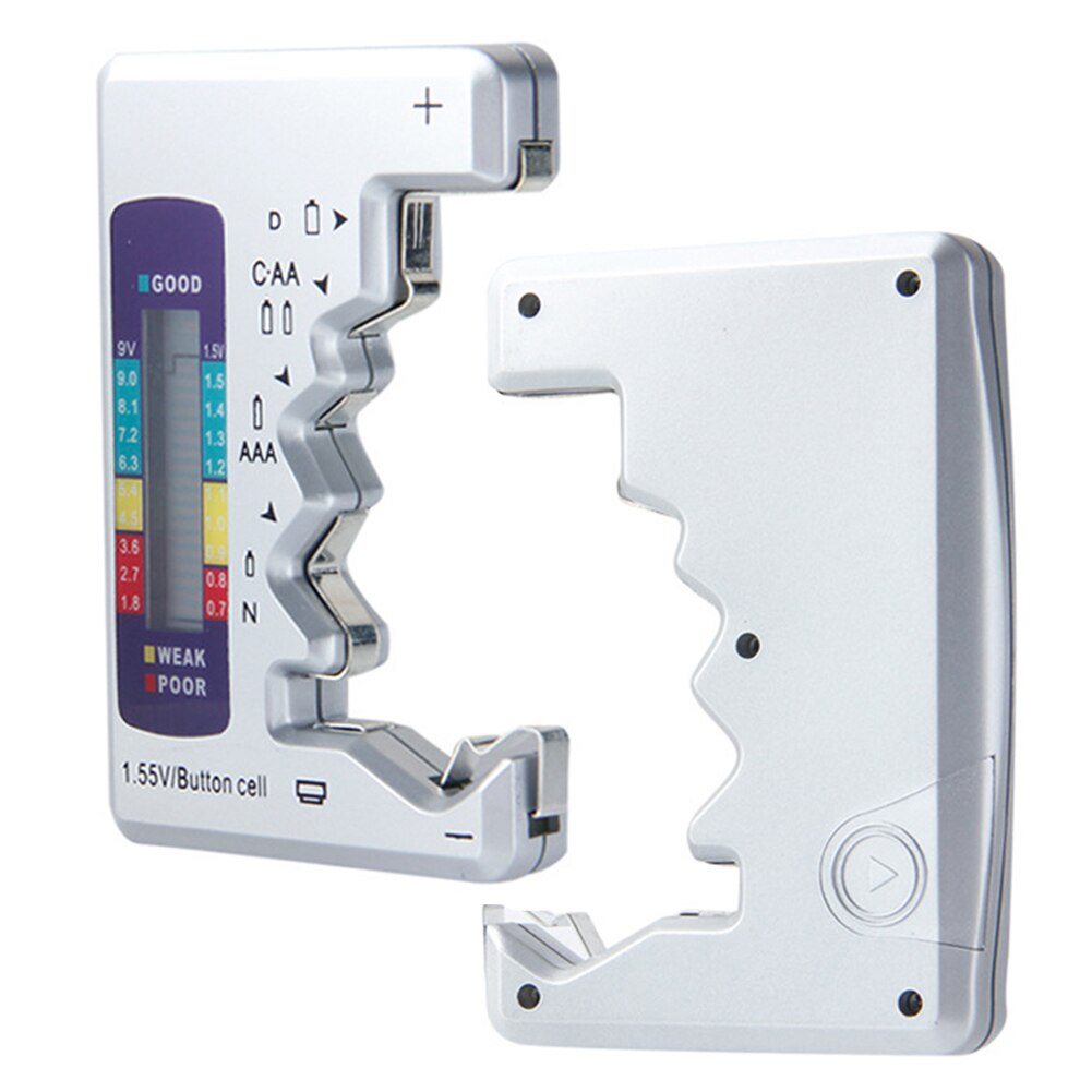 Plastic Universal Tester LCD Display Household Analyzer Engine Automotive Battery Multipurpose Button Cell Small Checker Digital